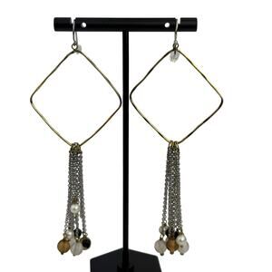 New Willow House Jewelry by Sara Blaine Zara Beaded Fringe Dangle Earrings